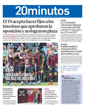 Cover of 20 Minutos Valencia