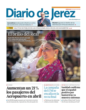 Cover of Diario de Jerez
