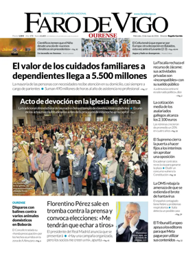 Cover of Faro de Vigo (Ourense)