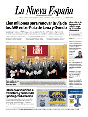 Cover of La Nueva Espana (Occidente)