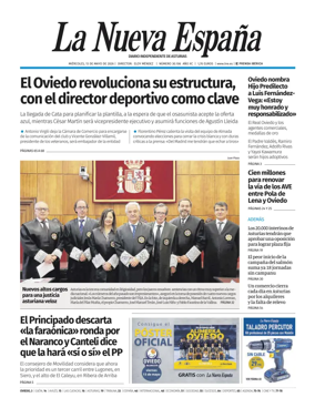 Cover of La Nueva Espana (Oviedo)