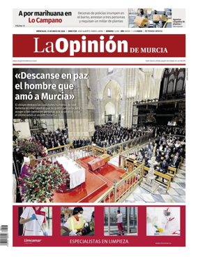 Cover of La Opinion de Murcia