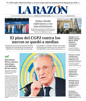 Cover of La Razon (Cataluna)