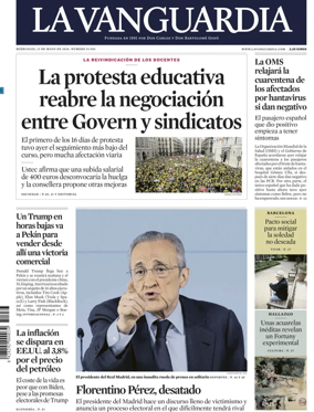 Cover of La Vanguardia (1st Edition)