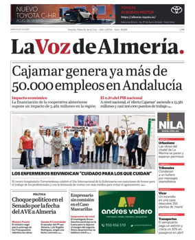 Cover of La Voz de Almeria