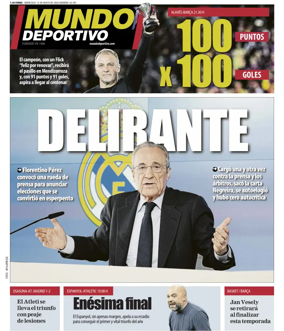 Cover of Mundo Deportivo (At. Madrid)