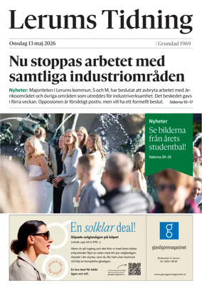 Cover of Lerums Tidning