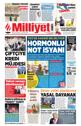 Cover of Milliyet