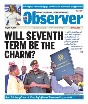 Cover of The Observer (Uganda)
