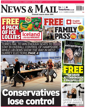 Cover of Aldershot News & Mail