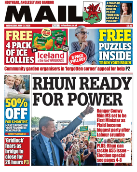 Cover of Bangor Mail