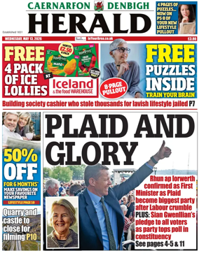 Cover of Caernarfon Herald