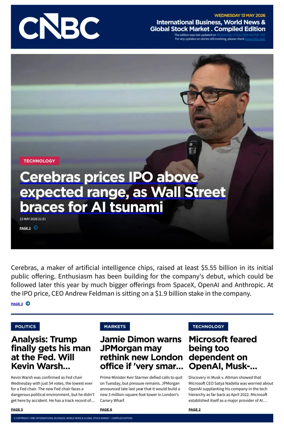 Cover of CNBC