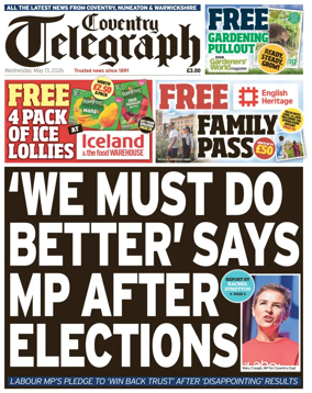 Cover of Coventry Telegraph