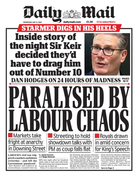 Cover of Daily Mail