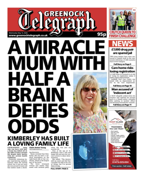 Cover of Greenock Telegraph