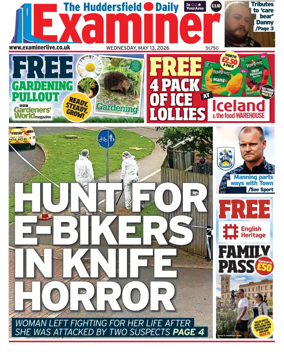 Cover of Huddersfield Daily Examiner