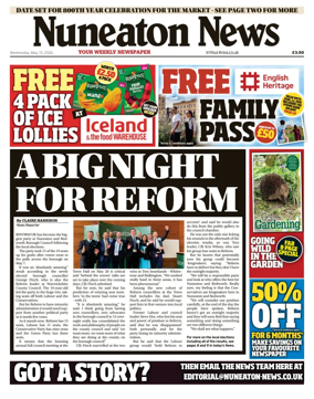 Cover of Nuneaton News