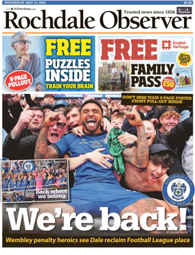 Cover of Rochdale Observer