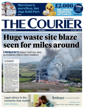 Cover of The Courier & Advertiser (Fife Edition)