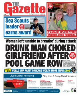 Cover of The Gazette (Scotland)