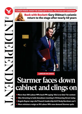 Cover of The Independent