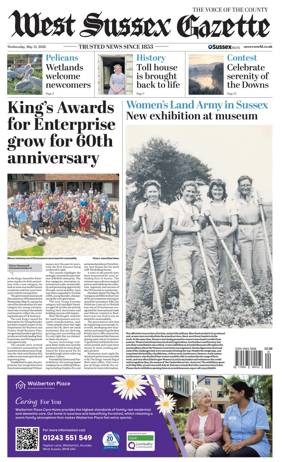 Cover of West Sussex Gazette