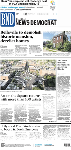 Cover of Belleville News-Democrat