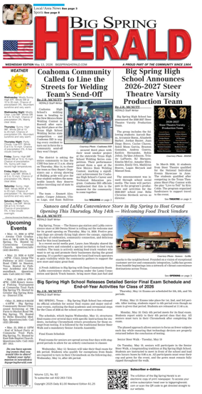 Cover of Big Spring Herald