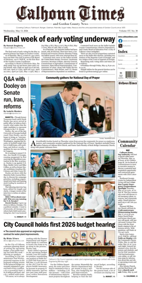 Cover of Calhoun Times