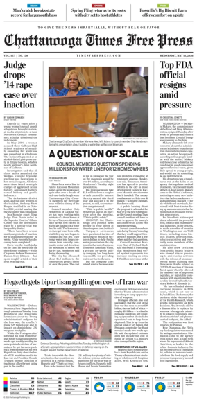 Cover of Chattanooga Times Free Press
