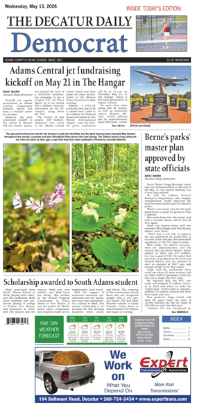 Cover of The Decatur Daily Democrat