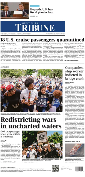 Cover of Great Falls Tribune