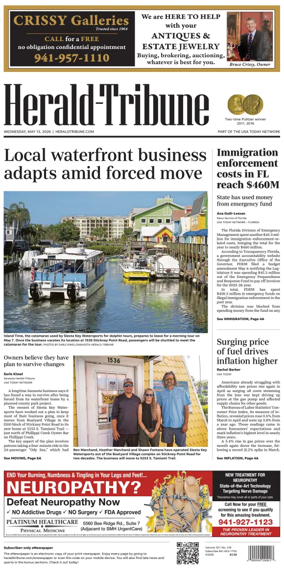 Cover of Herald-Tribune