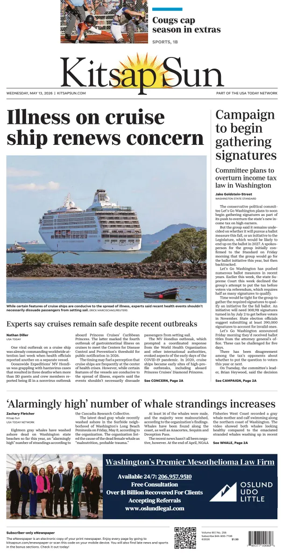 Cover of Kitsap Sun