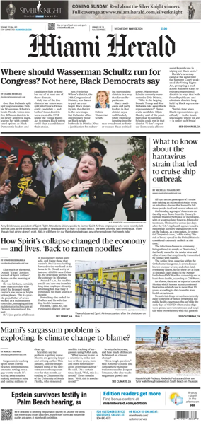 Cover of Miami Herald