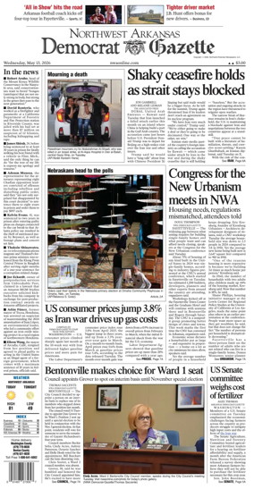 Cover of Northwest Arkansas Democrat-Gazette