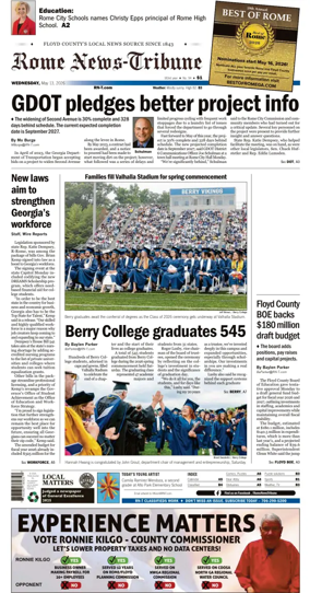 Cover of Rome News-Tribune