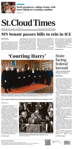 Cover of St. Cloud Times