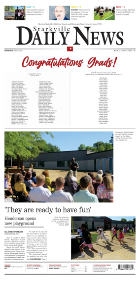 Cover of Starkville Daily News