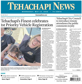 Cover of Tehachapi News