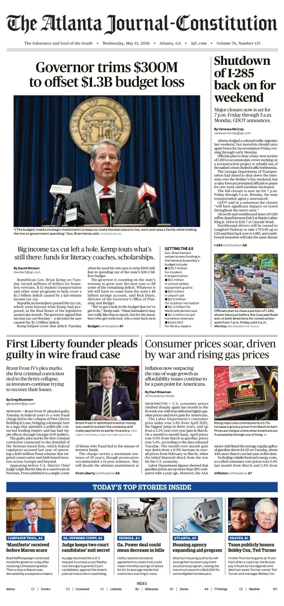 Cover of The Atlanta Journal-Constitution