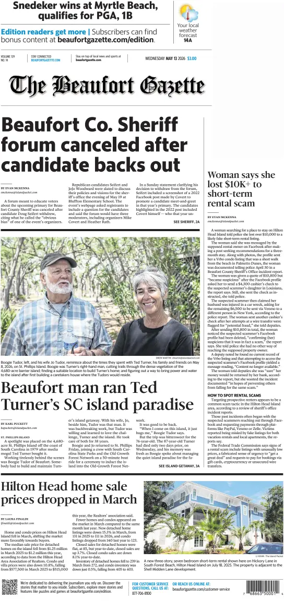 Cover of The Beaufort Gazette