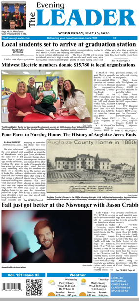 Cover of The Evening Leader