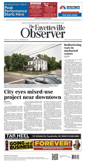 Cover of The Fayetteville Observer