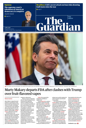 Cover of The Guardian (USA)
