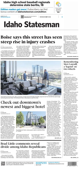 Cover of The Idaho Statesman