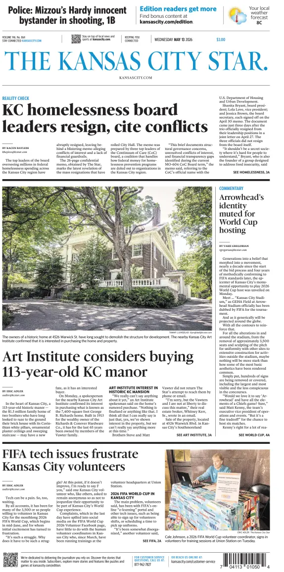 Cover of The Kansas City Star