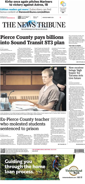 Cover of The News Tribune
