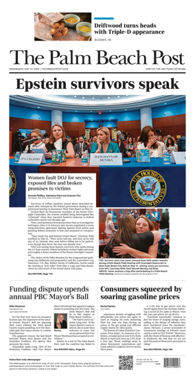 Cover of The Palm Beach Post